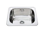 Sofia 45L Insert Stainless Steel Laundry Sink