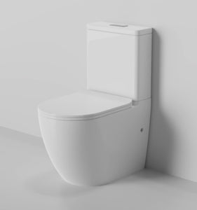 ZUMI Donna Rimless Back To Wall Toilet Suite