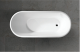 SY-882-170 Traditional 1700mm Narrow Freestanding Acrylic Bath