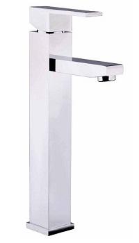 Anders Square Tall Basin Mixer Chrome - Timeless Bathroom Supplies