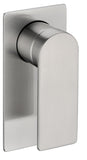 Cruze Bath/Shower Wall Mixer Brushed Nickel - Timeless Bathroom Supplies