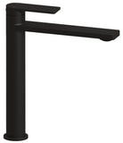 Cruze Tall Vessel Basin Mixer Matte Black - Timeless Bathroom Supplies