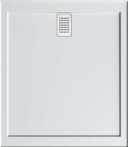 EC9012R Eco 900mm x 1200mm Rear Outlet Shower Base White - Timeless Bathroom Supplies