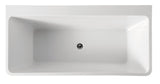 Fiorella 1500mm Back To Wall Freestanding Bath - Timeless Bathroom Supplies