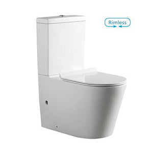 Fiorella Rimeless Back To Wall Toilet Suite - Timeless Bathroom Supplies