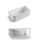 Franca 1700mm RH Corner Freestanding Bath - Timeless Bathroom Supplies