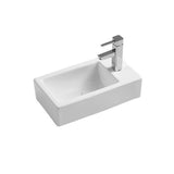 Itala Above Counter Basin Gloss White - Timeless Bathroom Supplies