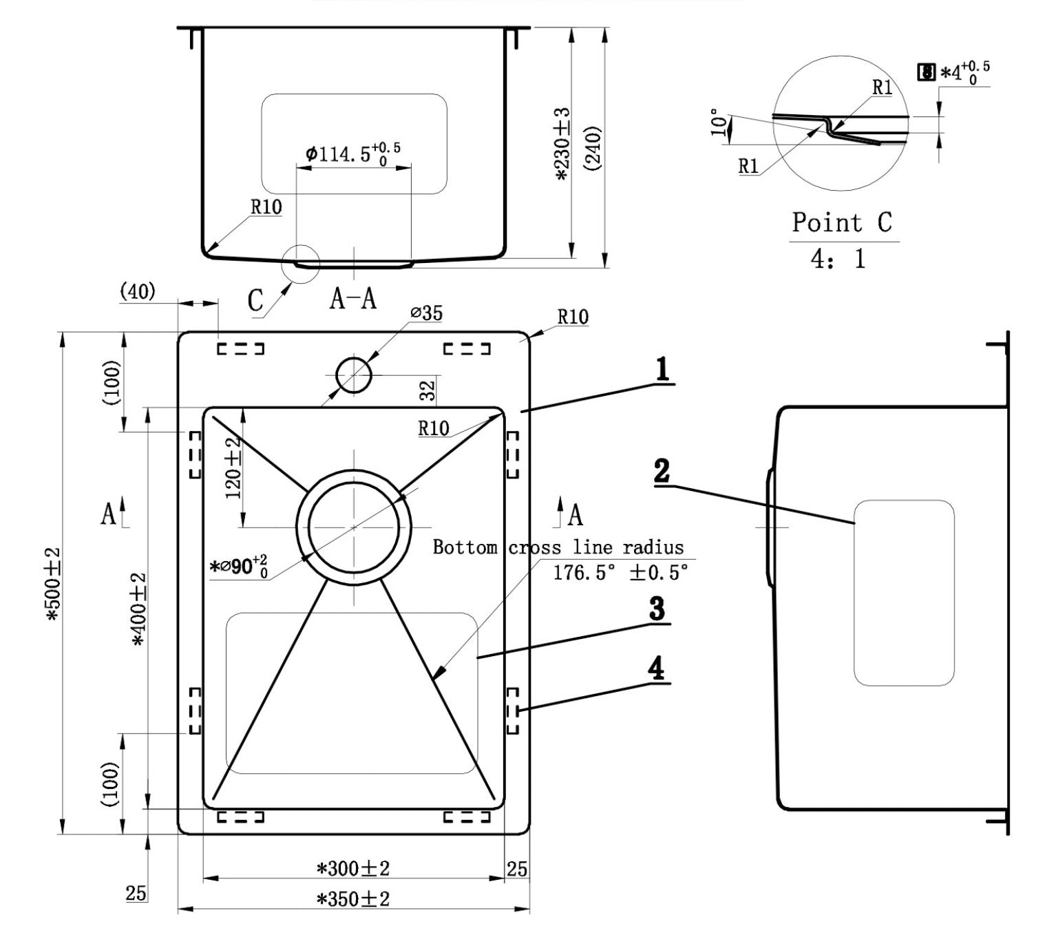 Lavello 20L Single Bowl Inset Sink With Tap Landing Timeless Bathroom Supplies Lavello 20L
