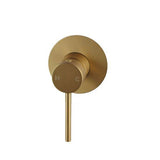 Pentro Brushed Gold Wall Mixer - Timeless Bathroom Supplies