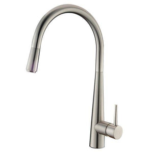 Pentro Brushed Nickel Pullout Sink Mixer - Timeless Bathroom Supplies