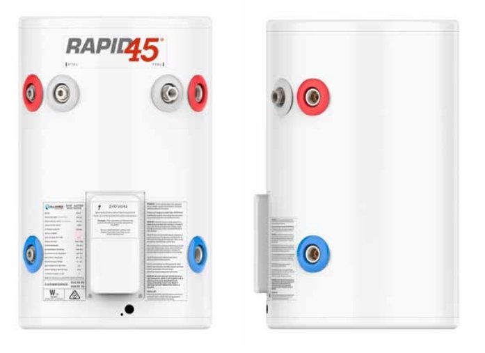Rapid 45L Compact Electric Water Heaters - Timeless Bathroom Supplies ...