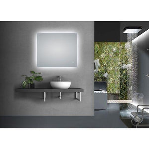 Rectangle LED Mirror 900x750 - Timeless Bathroom Supplies