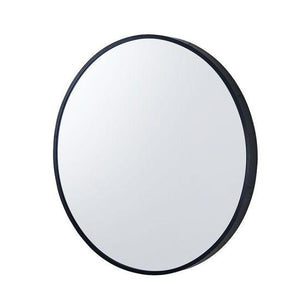 Round 600mm Black Framed Mirror - Timeless Bathroom Supplies