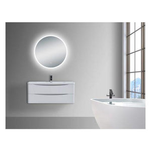 Round 750mm Frontlit LED Mirror - Timeless Bathroom Supplies