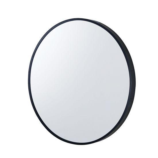 Round 800mm Black Framed Mirror - Timeless Bathroom Supplies