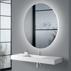 Round 900mm Backlit LED Mirror - Timeless Bathroom Supplies