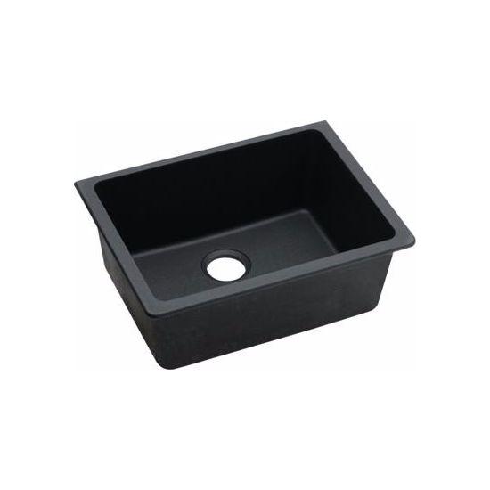 Single Bowl Large Black Granite Kitchen/ Laundry Sink timelessbathroomsupplies 619.00
