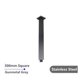 Square 300mm Ceiling Shower Arm timelessbathroomsupplies 49.00