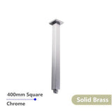Square 400mm Ceiling Shower Arm timelessbathroomsupplies 65.00
