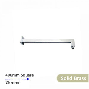 Square 400mm Wall Shower Arm timelessbathroomsupplies 74.00