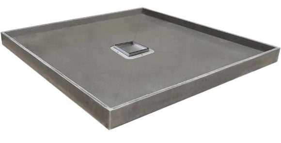 UNI-W0909CS Tile Over Shower Tray Centre Grate - Timeless Bathroom Supplies